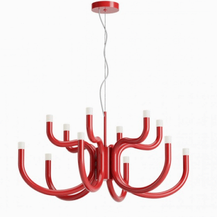 Altego Sellection LUXOR Glossy Red Visilica