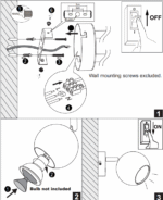 Nordlux Chicago zidna lampa brušeni čelik - Slika 2