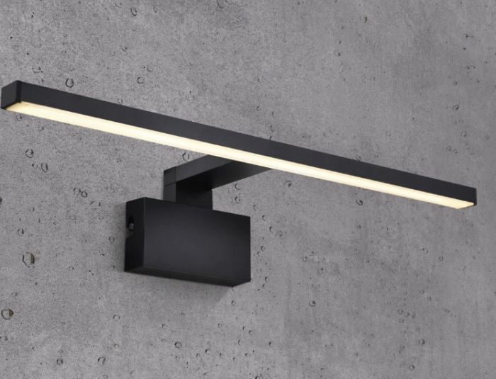 Nordlux Marlee 50 4000K zidna lampa crna - Slika 1