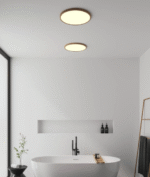 Nordlux Oja 42 IP54 2700K Dim plafonska lampa folija od drveta