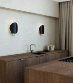 Design For The People Spargo zidna lampa crna/mesing