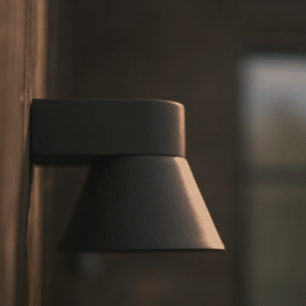 Nordlux Kyklop Cone spoljašnja zidna lampa crna