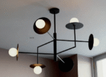 Altego Sellection PLATO Matt Black Plafonska