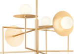 Altego Sellection PLATO Matt Gold Plafonska - Slika 3