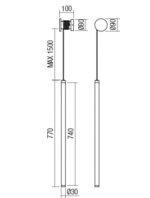 Altego Sellection SWING White Zidna - Slika 2