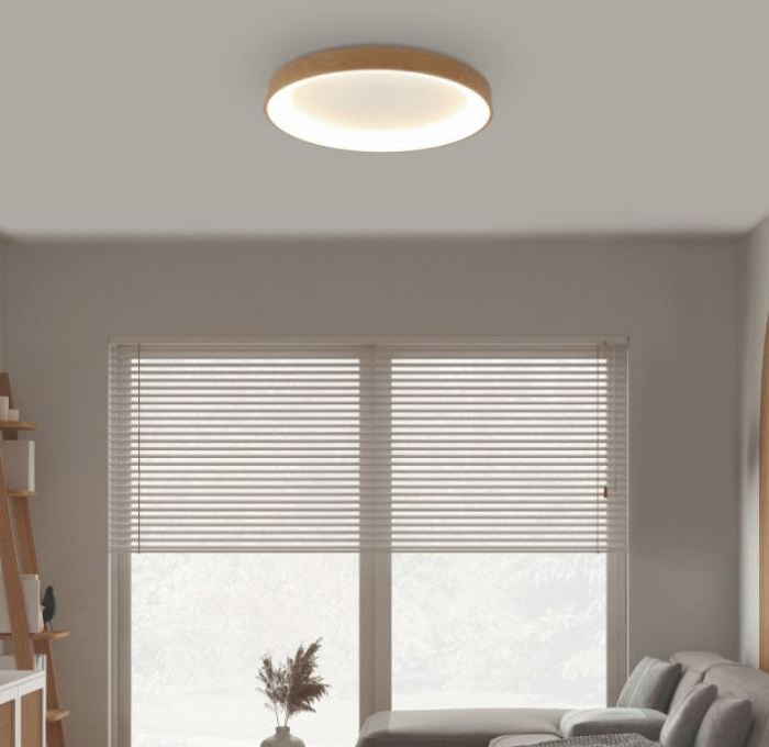 mantra Mantra Niseko II Plafonska lampa drvo led 30W 4000K dimabilna - Slika 1