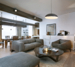 Mantra Kazz visilica 4xE27 20W crna