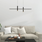 Mantra Esparta visilica led 30W 3000K crna zlatna