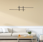 Mantra Esparta visilica led 50W 3000K crna zlatna