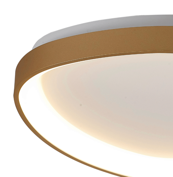 Mantra Niseko II plafonska lampa led 42W 4000K dimabilna zlatna - Slika 3