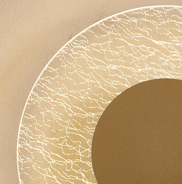 Mantra Jewel zidna lampa led 12W 3000K zlatna - Slika 3