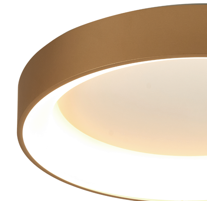 Mantra Niseko II Plafonska lampa zlatna led 30W 4000K dimabilna - Slika 3