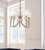 Mantra Loewe Visilica mesing 5xE14 20W prečnik 66cm