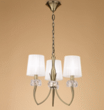 Mantra Loewe Visilica mesing 3xE14 20W prečnik 50cm