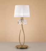 Mantra LOEWE Antique Brass – White Stona
