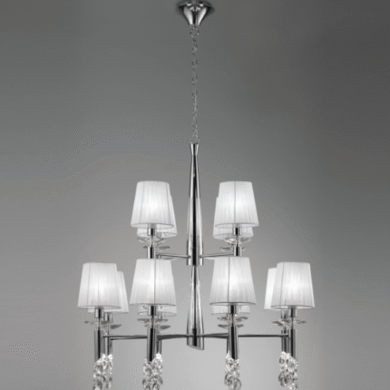 Mantra TIFFANY Chrome - White Visilica