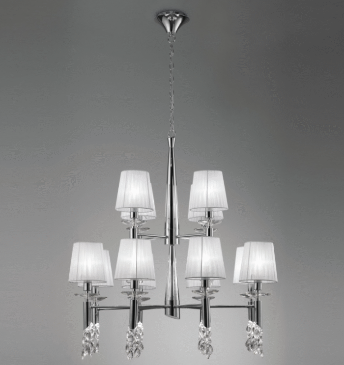 Mantra Tiffany Visilica metal 12xE14 20W prečnik 85cm - Slika 1