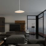 Mantra Slim Visilica bela led 16W 3000K