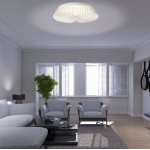 Mantra Himalaya Plafon Plafonska lampa bela led 80W 4000K dimabilna