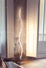 Mantra Sahara podna lampa led 20W 1470lm 3000K dimabilna hrom