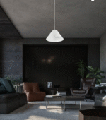 Mantra Gruissan visilica led 5W 3000K bela