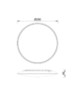 Mantra SLIM White Plafonska - Slika 2