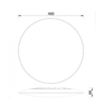 Mantra SLIM White Plafonska - Slika 2