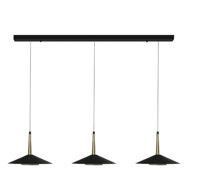 Mantra ORION Black - Antique Brass Visilica - Slika 4