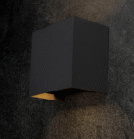 Mantra Davos Fasadna lampa crna led 20W 2700K dimabilna