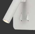 Mantra Cayman zidna lampa bela led 3+6W 3000K - Slika 3