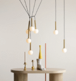 Artera RIU 7 Black - Brass Visilica