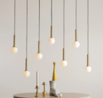 Artera RIU 7 Black - Brass Visilica - Slika 2