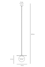 Artera LOOP Baby Pink Visilica - Slika 2