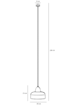 Artera COMO Cream Visilica - Slika 2