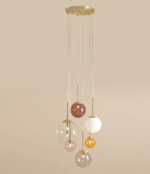 Artera BOSSO 6 RING Multicolor Visilica - Slika 3