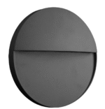 Mantra Baker Fasadna lampa tamno siva led 6W 3000K visina 3cm prečnik 16cm