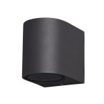 Mantra Kandanchu Fasadna lampa tamno siva 1xGU10 10W visina 8cm