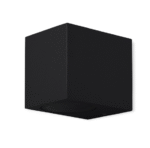 Mantra Kandanchu Fasadna lampa crna pesak 1xGU10 10W visina 9.5cm