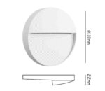 Mantra BAKER White Spoljasnja Zidna - Slika 2
