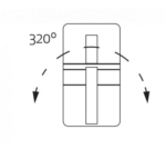 Mantra Iguazu Zidna lampa siva 1xGX53 10W - Slika 3