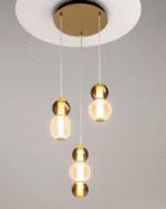 Maytoni Drop unutrašnja visilica zlatna 3000K 33W