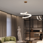 Maytoni Amulet unutrašnja visilica zlatna 3000K 40W