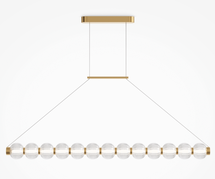 Maytoni Amulet unutrašnja visilica zlatna 3000K 22W - Slika 1