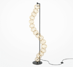 Maytoni Golden Cage unutrašnja podna lampa zlatna 3000K 48W - Slika 3