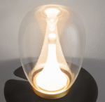 Maytoni Splash unutrašnja stona lampa zlatna 3000K 9W - Slika 3