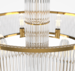 Maytoni Frame unutrašnja visilica zlatna 60W - Slika 4