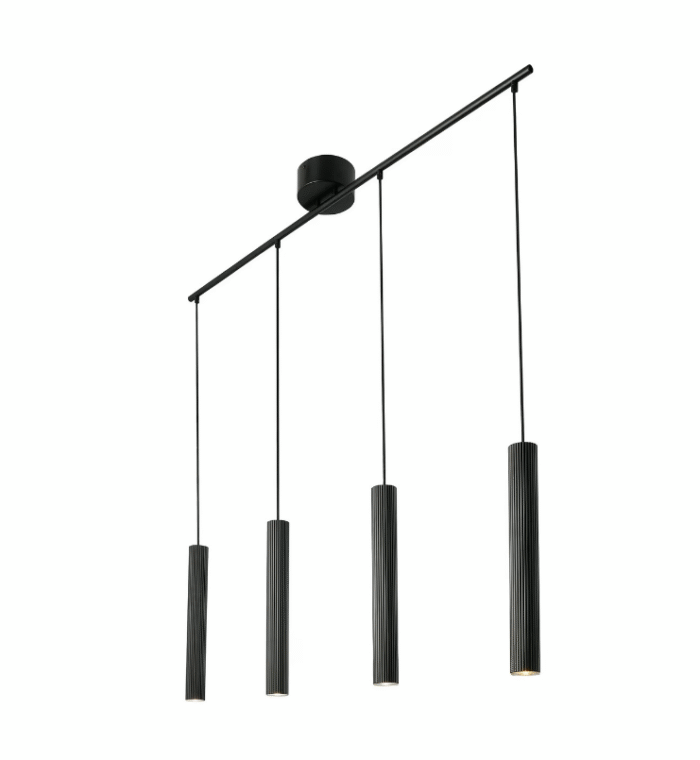 Nordlux Vico 4-rail visilica crna - Slika 4