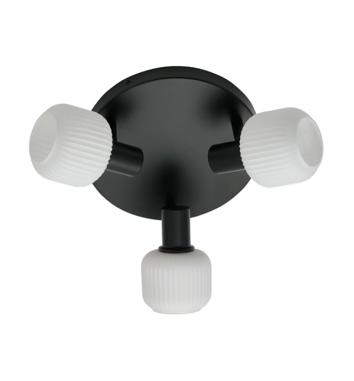 Nordlux Milford Mini 3-rondel plafonska lampa crna - Slika 5