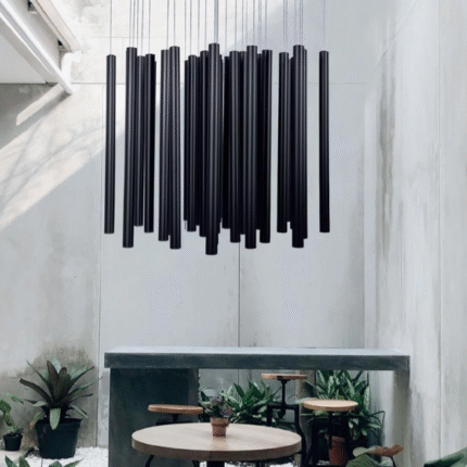 MaxLight ORGANIC Black Visilica