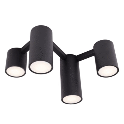 MaxLight LAXER Black Plafonska